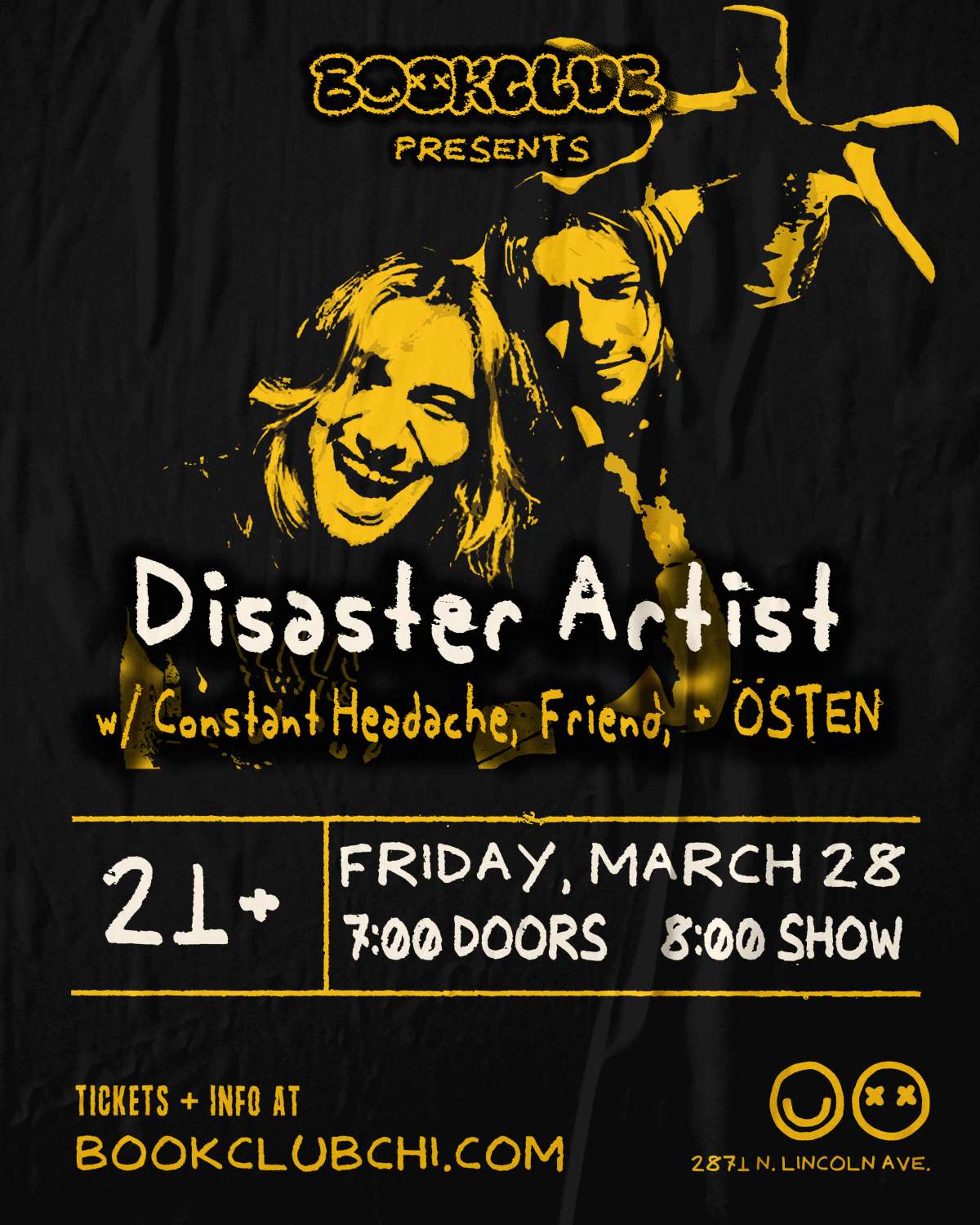 Constant Headache + Friend + Disaster Artist + OSTEN