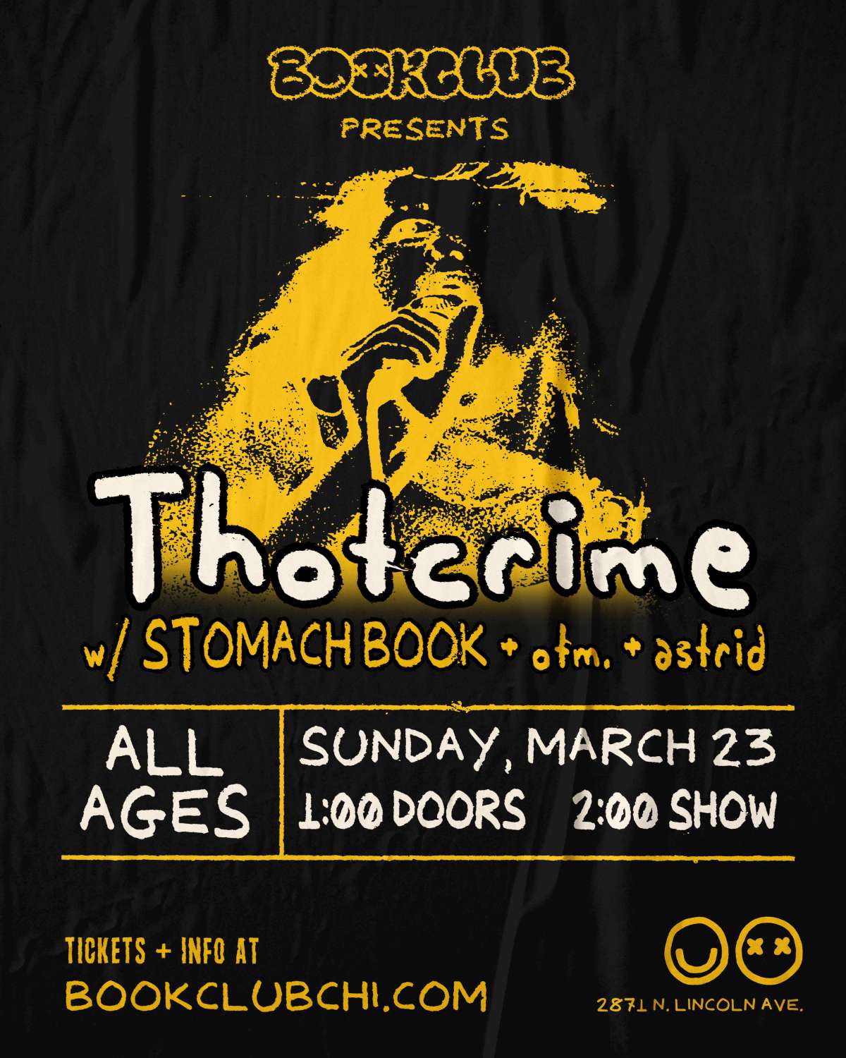 Thotcrime + STOMACH BOOK + otm. + astrid