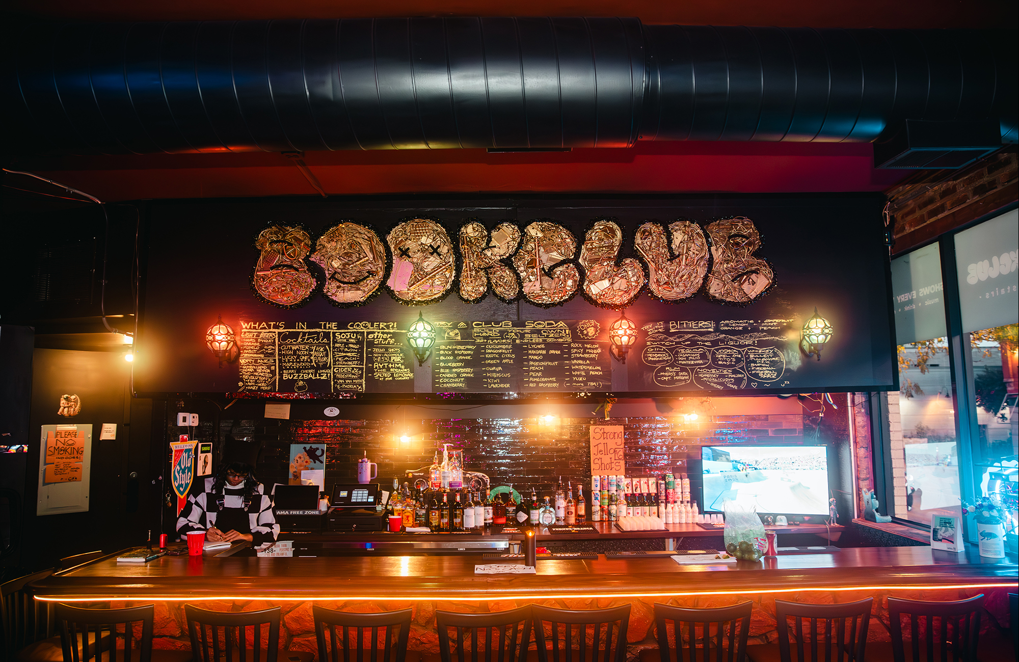 Club Soda upstairs bar