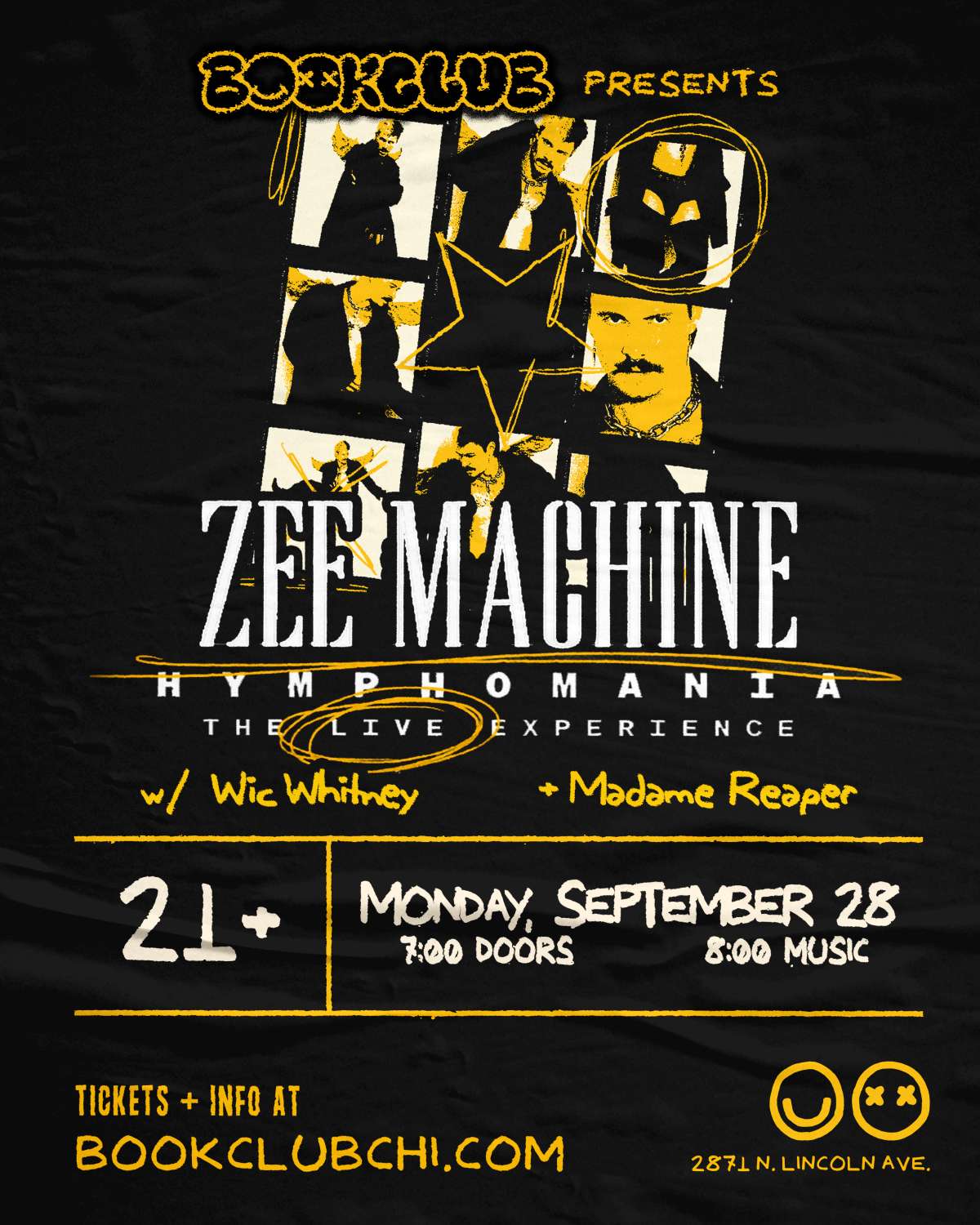 HYMPHOMANIA: The Live Experience starring Zee Machine