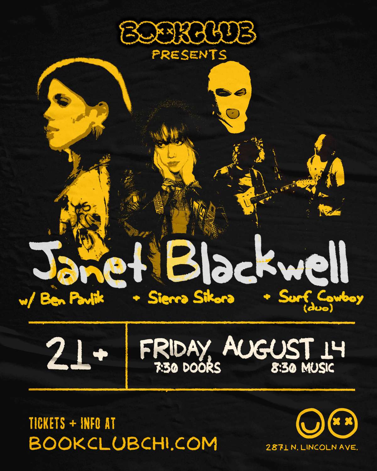 Janet Blackwell + Ben Pavlik + Sierra Sikora + Surf Cowboy