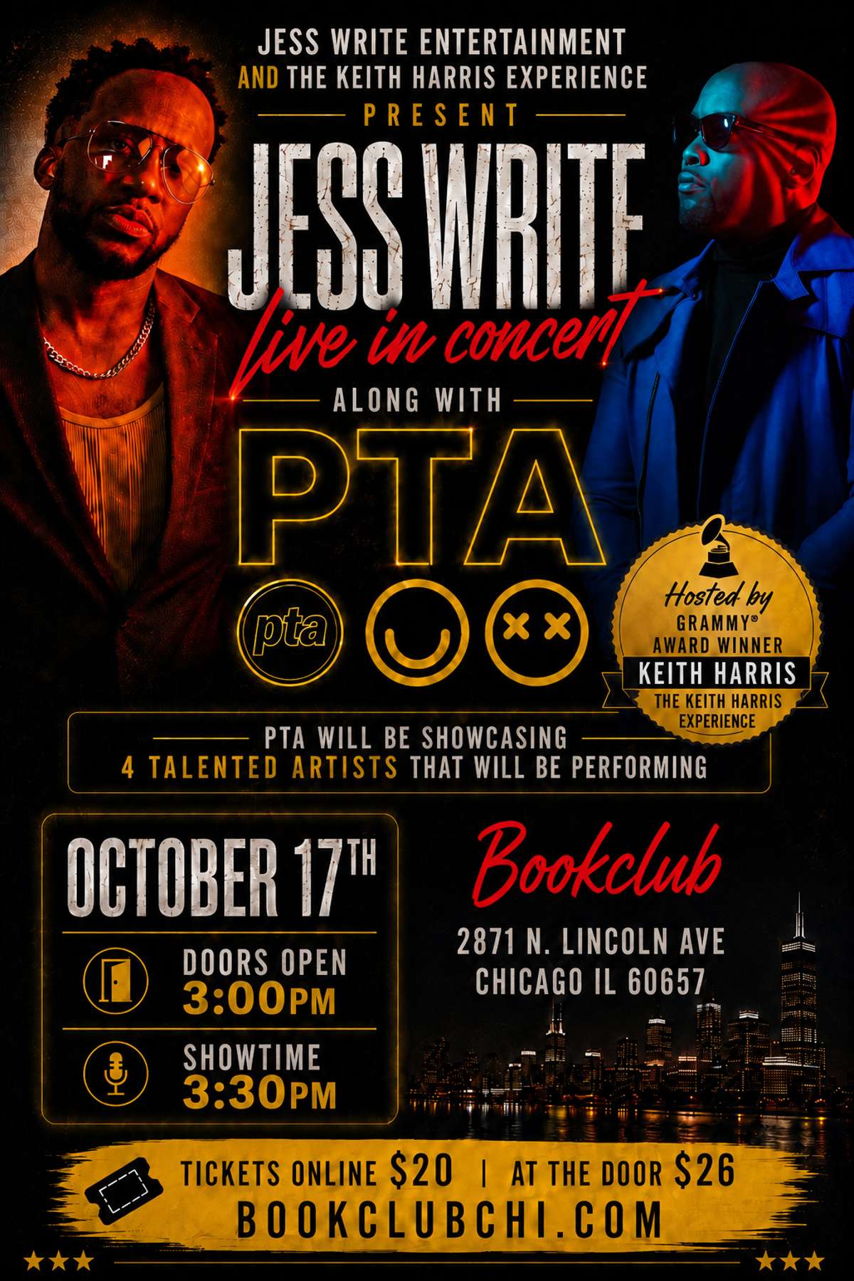 Jess Write Live in Concert along with PTA