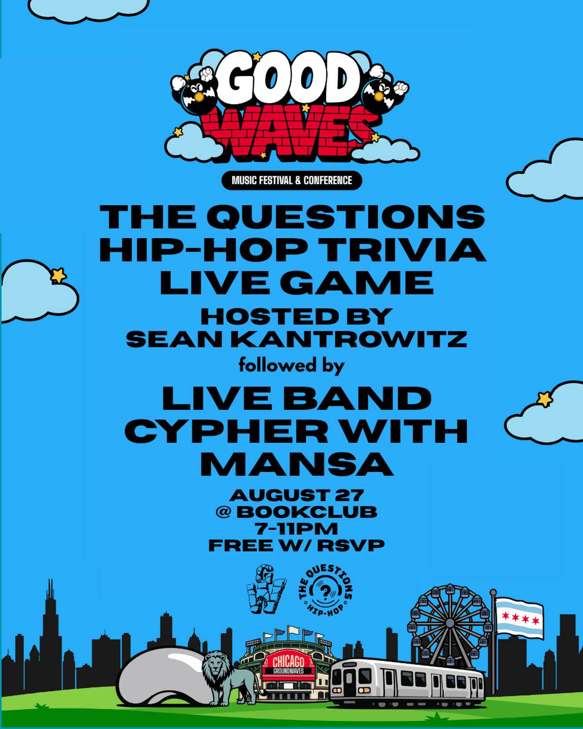 The Questions Hip-Hop Trivia Night + Live Band Cypher