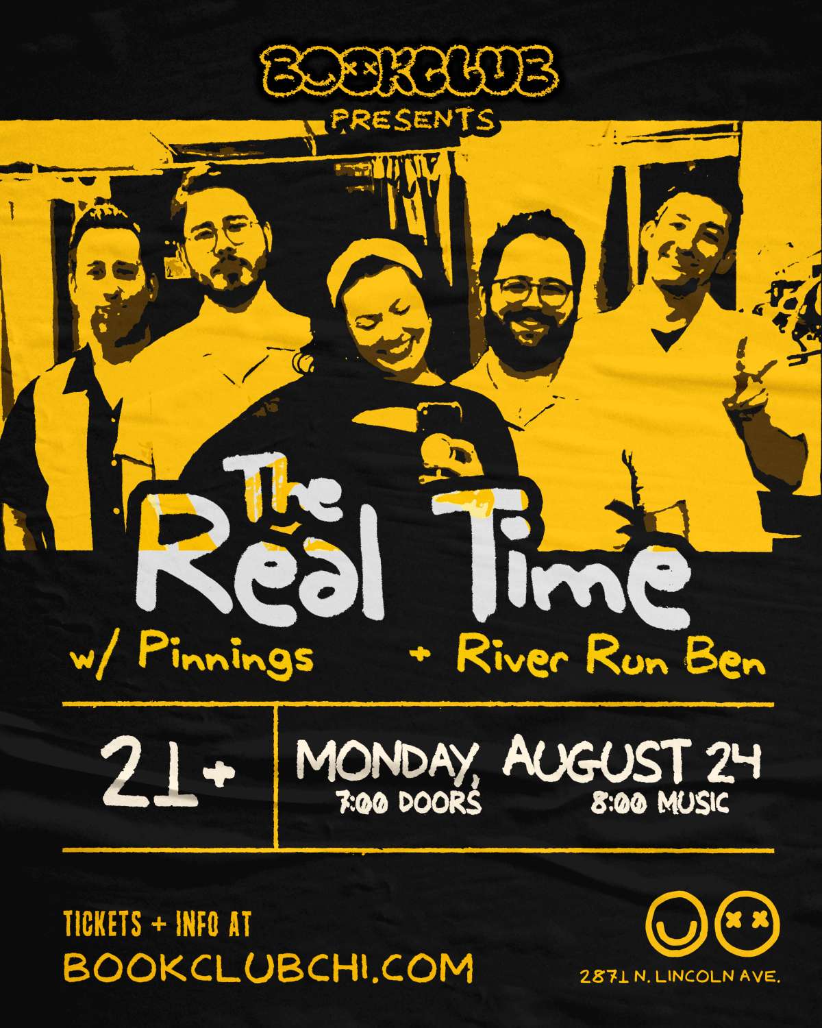 The Real Time + Pinnings + River Run Ben
