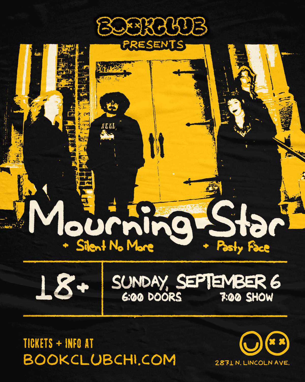 Mourning Star + Silent No More + Pasty Face