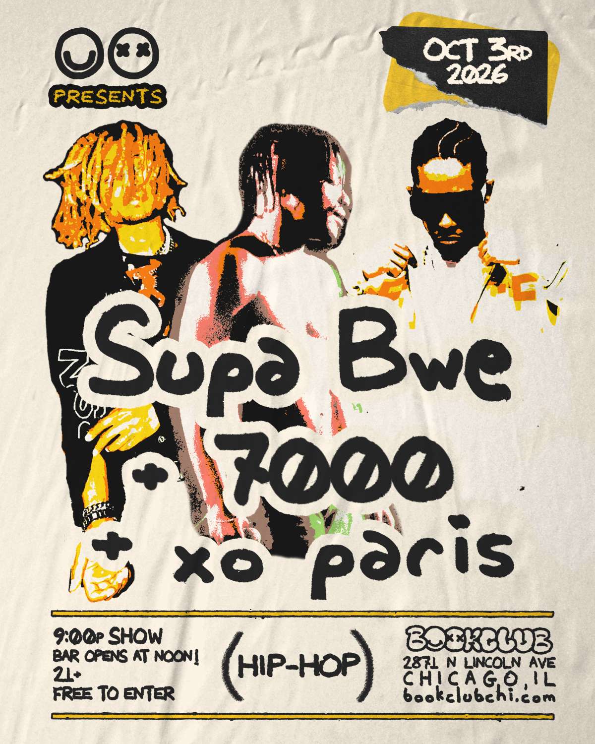 Supa Bwe + 7000 + xo paris
