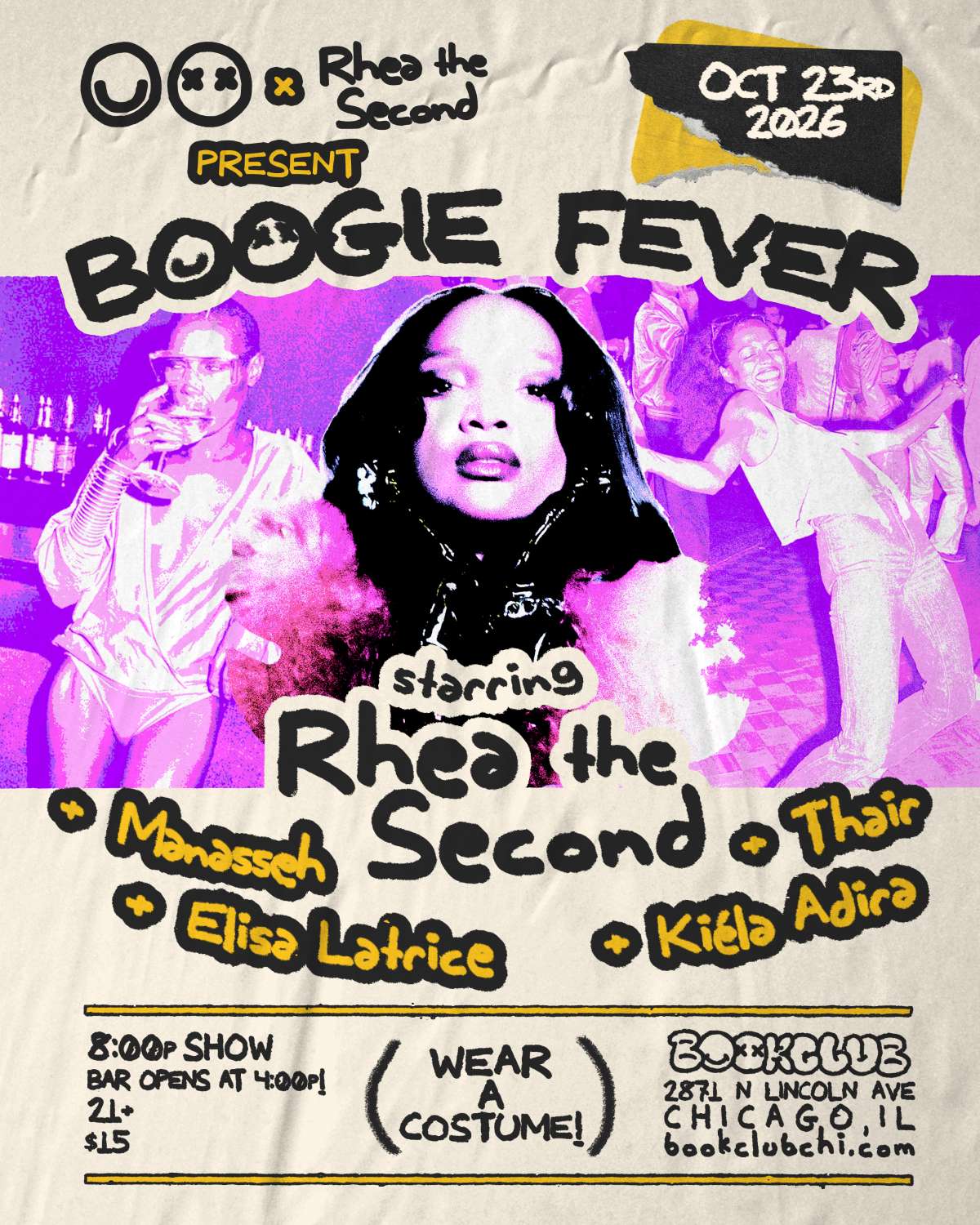 Boogie Fever starring Rhea The Second + Friends