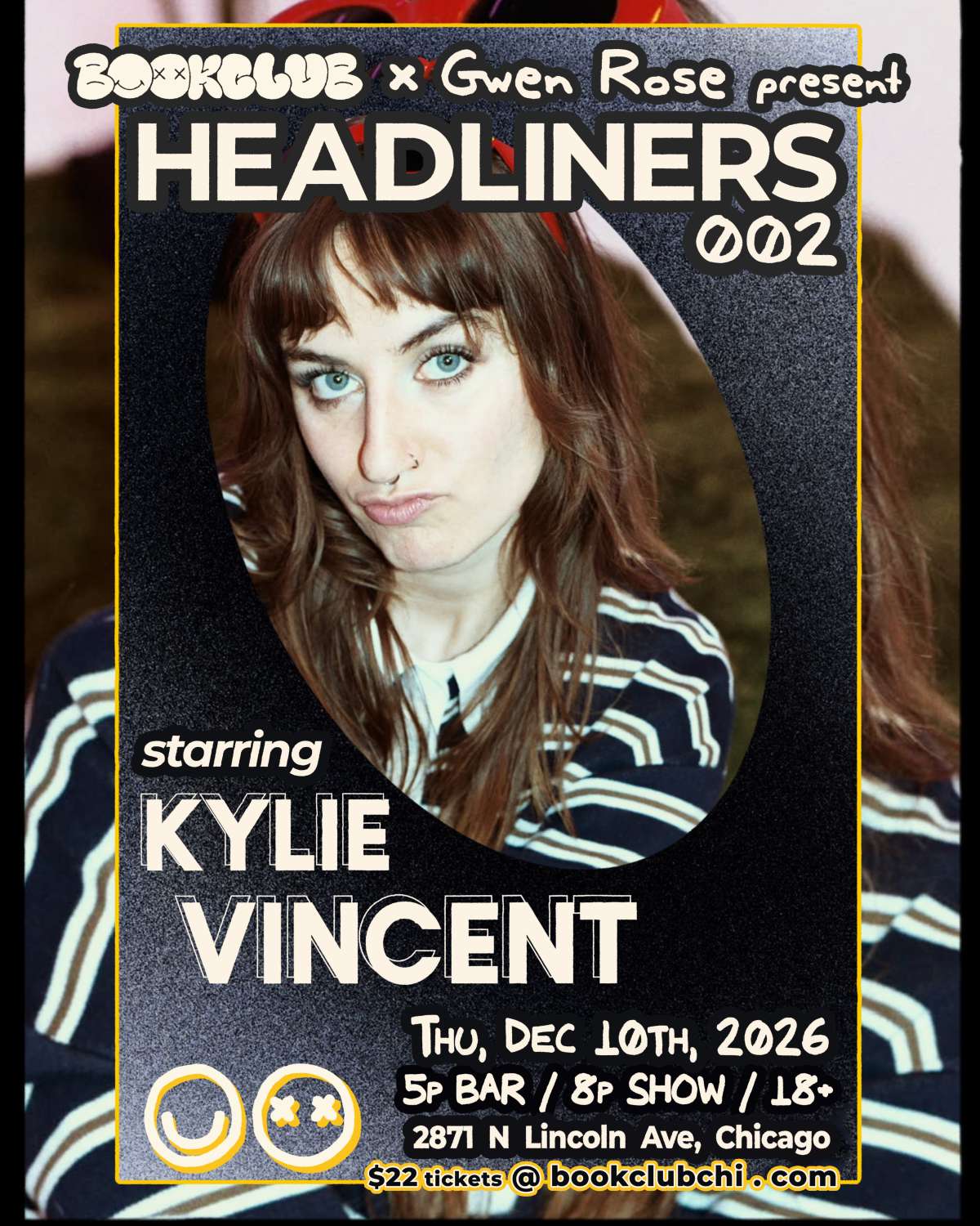 HEADLINERS 002: KYLIE VINCENT