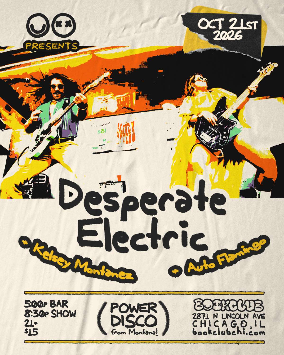 Kelsey Montanez + Desperate Electric + Auto Flamingo