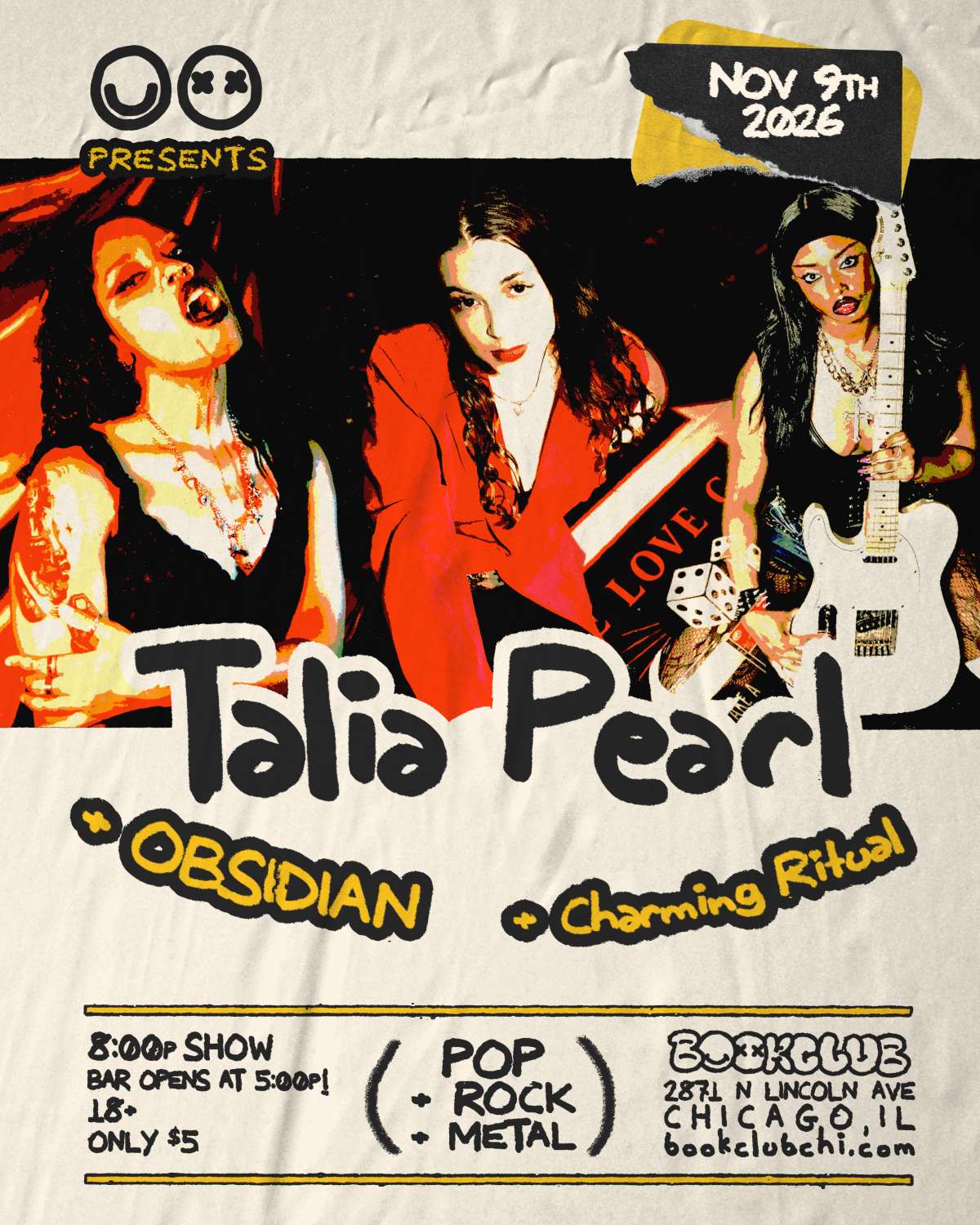 Talia Pearl + OBSIDIAN + Charming Ritual